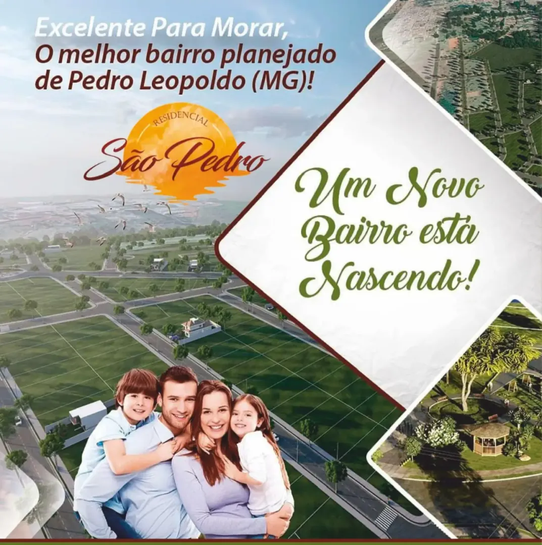 Residencial sao pedro loteamento planejado em pedro leopoldo com condicoes especiais de pagamento ramos loteamentos garanta seu lote no residencial sao pedro pedro leopoldo com financiamento sem burocracia